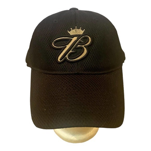 Anheuser Busch Bud Light Black One Fit Baseball Cap Hat‎ Vintage 2007 OSFA